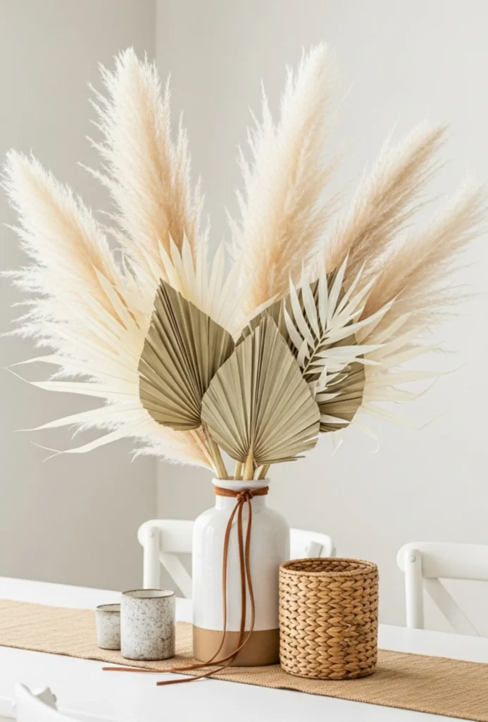 Pampas & Dried Palm Bundles