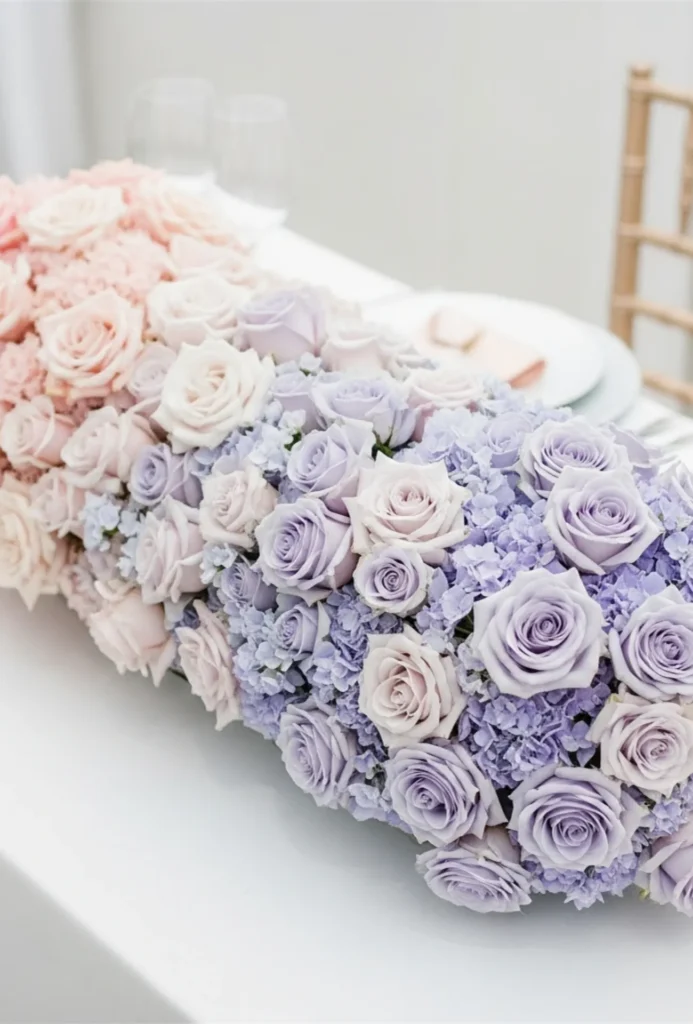 Pastel Ombré Arrangements