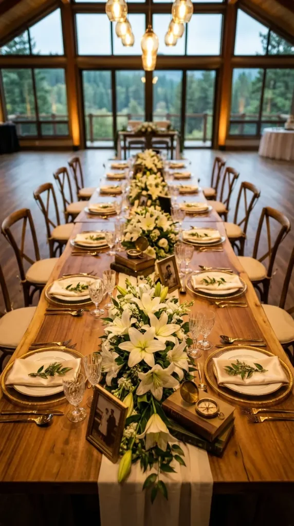 Personalized Centerpieces with Photos or Meaningful Objects