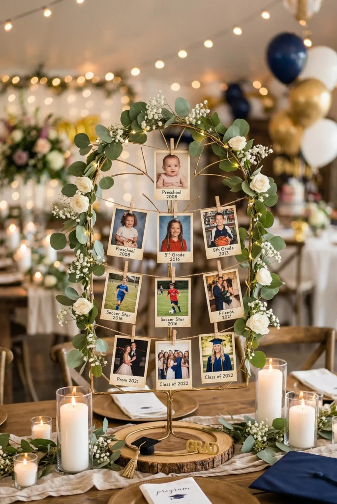Photo Memory Timeline Centerpieces