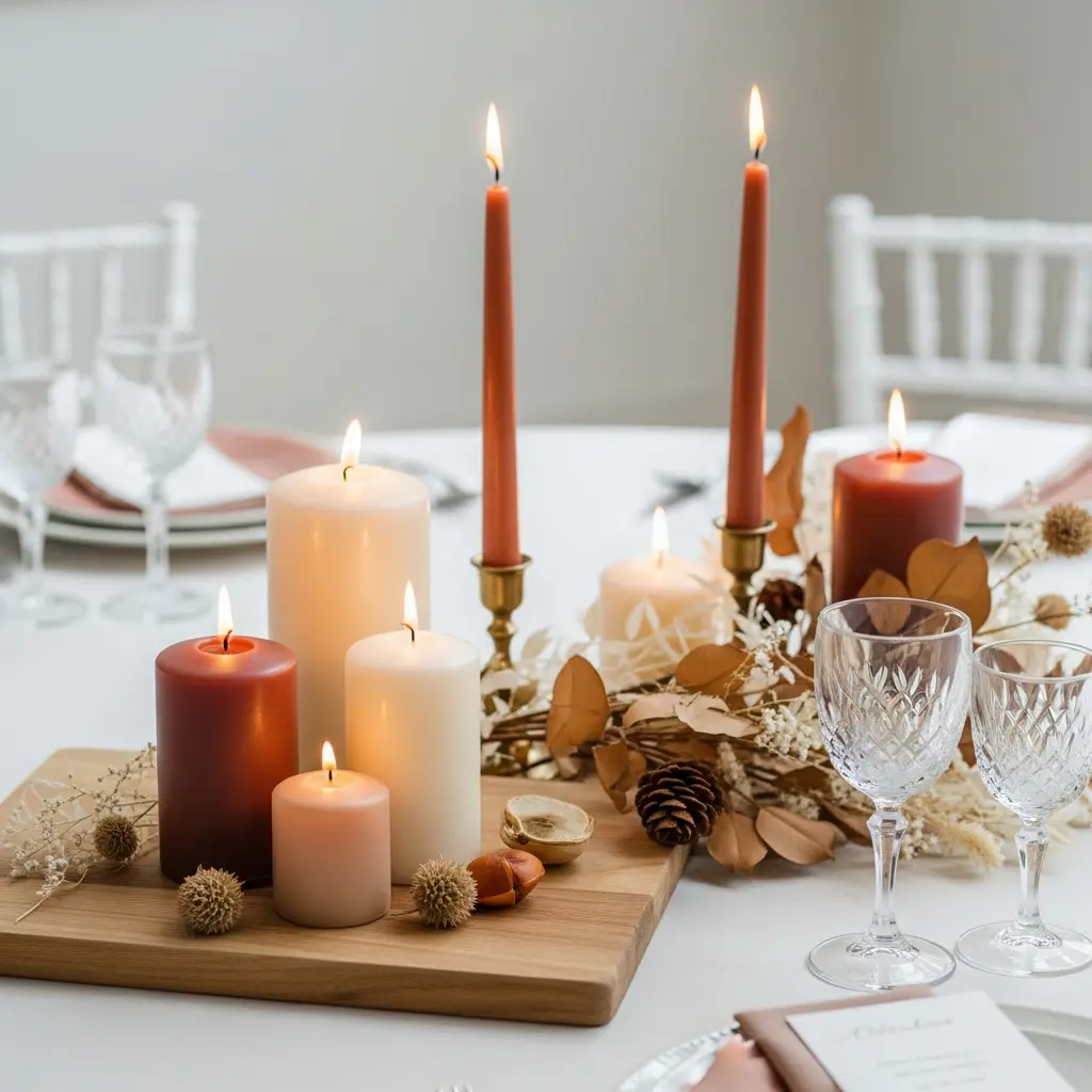 Pillar Candle Clusters