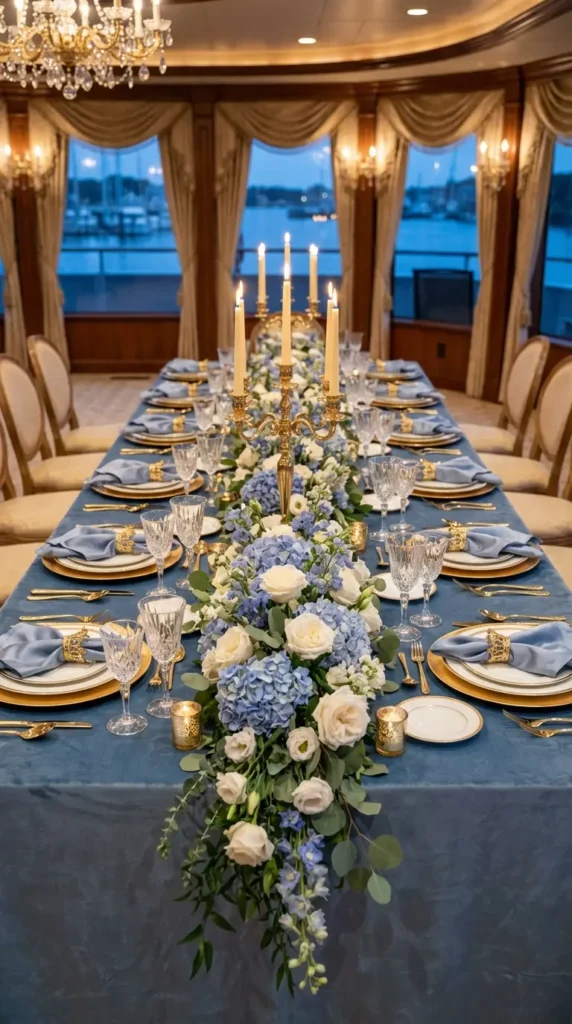 Princess-inspired Tables With Crown Napkin Rings