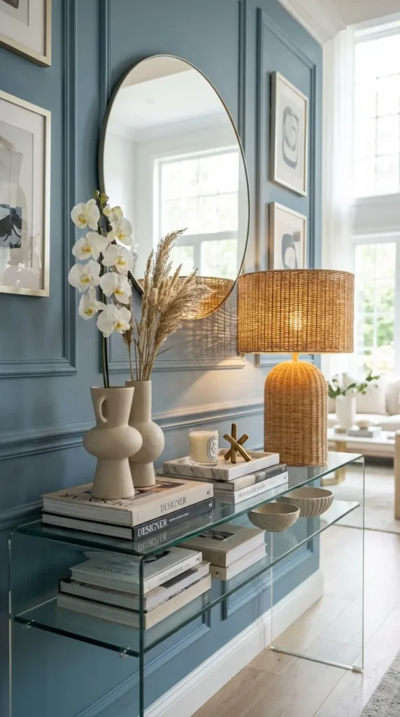 Rattan or Woven Lamp for a Relaxed Organic Look