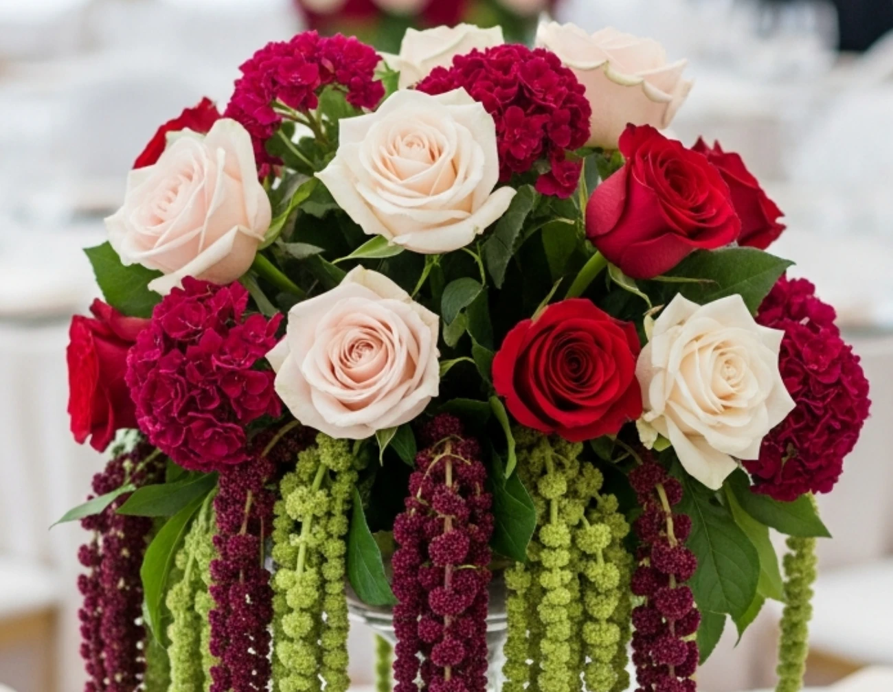 Rose Floral Centerpieces