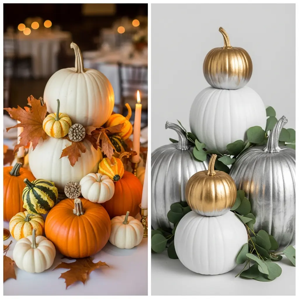 Seasonal Pumpkin Centerpieces