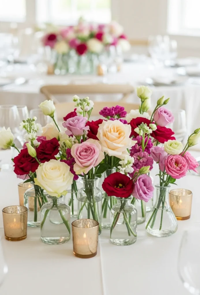 Single-Stem Bud Vase Clusters
