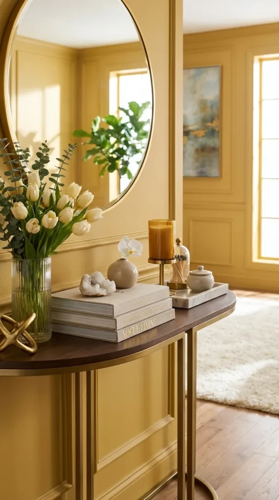 Stacked Books With Small Decor