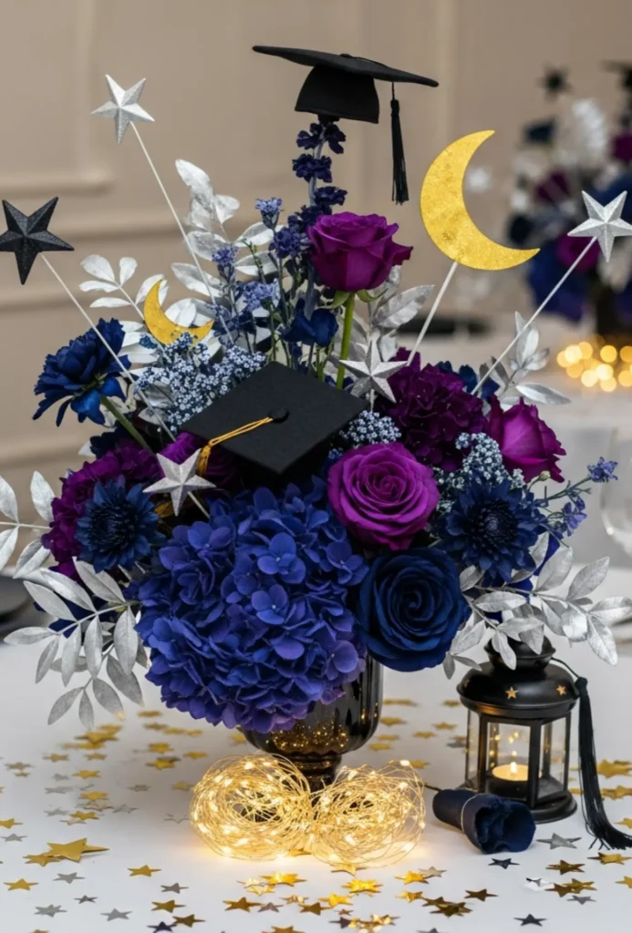 Starry Night Celestial Centerpieces