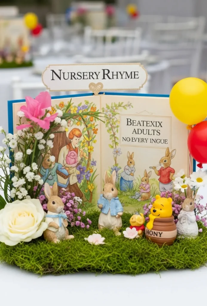 Storybook Nursery Rhyme Centerpieces