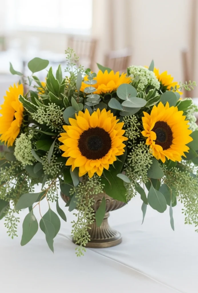 Sunflower + Eucalyptus Mix