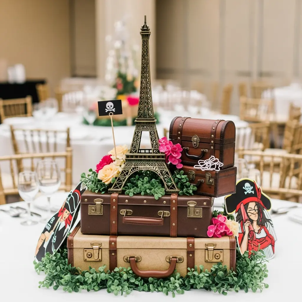 Themed Prop Centerpieces