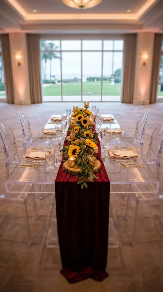 Velvet Table Runners in Rich Jewel Tones