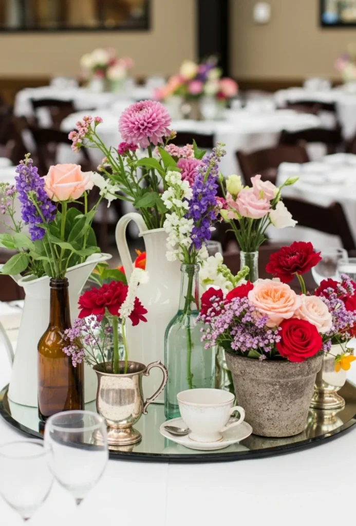Vintage Vessel Floral Display