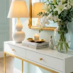 White Console Table Decor Ideas