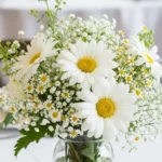 White Floral Centerpieces