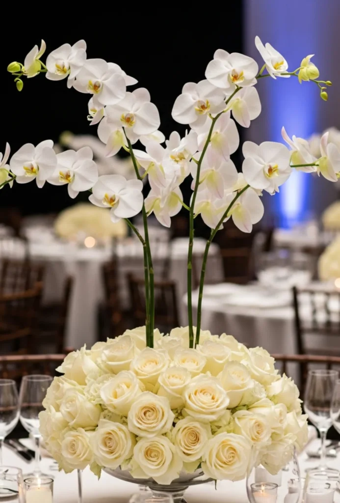 White Rose + Orchid Luxury Combo