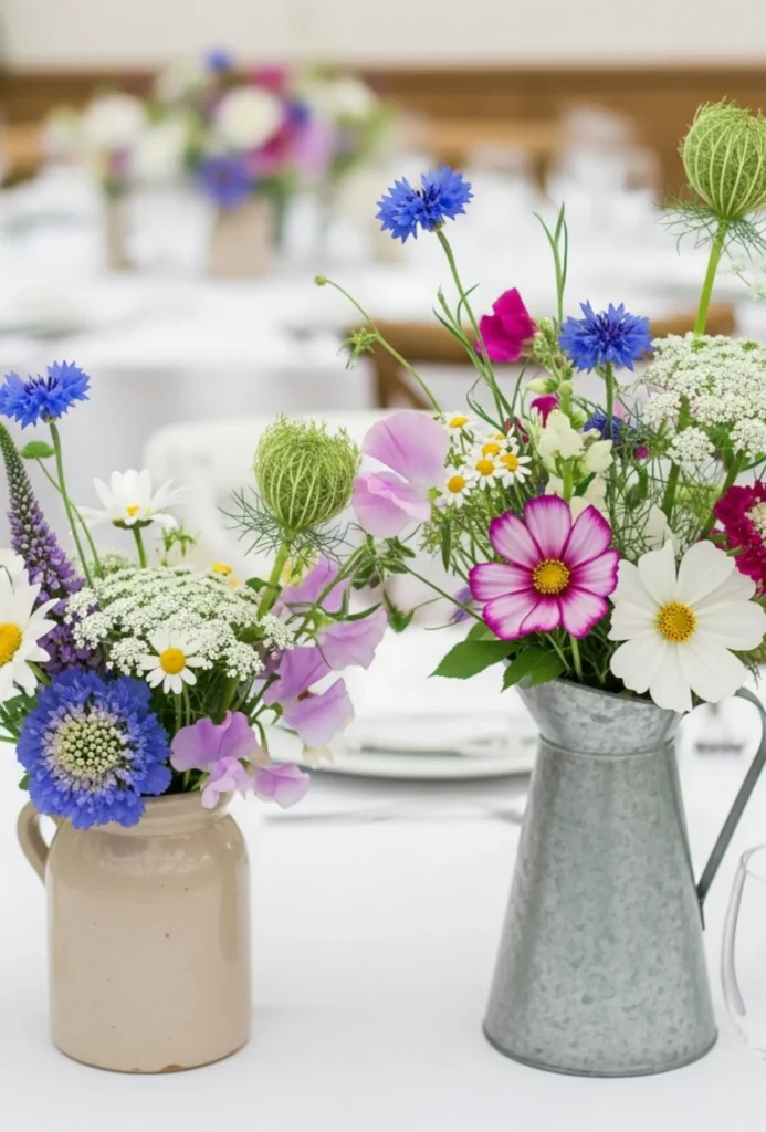 Wildflower-Inspired Romantic Bouquets