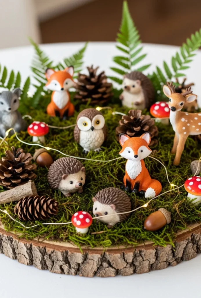 Woodland Animal Adventure Centerpieces