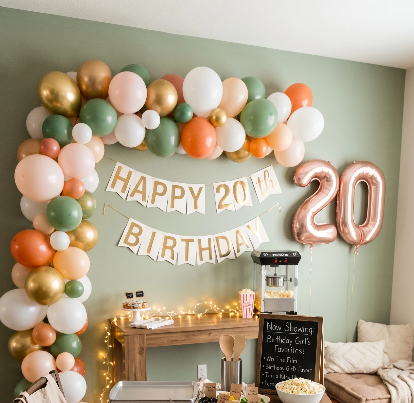 20th Birthday Party for Women
