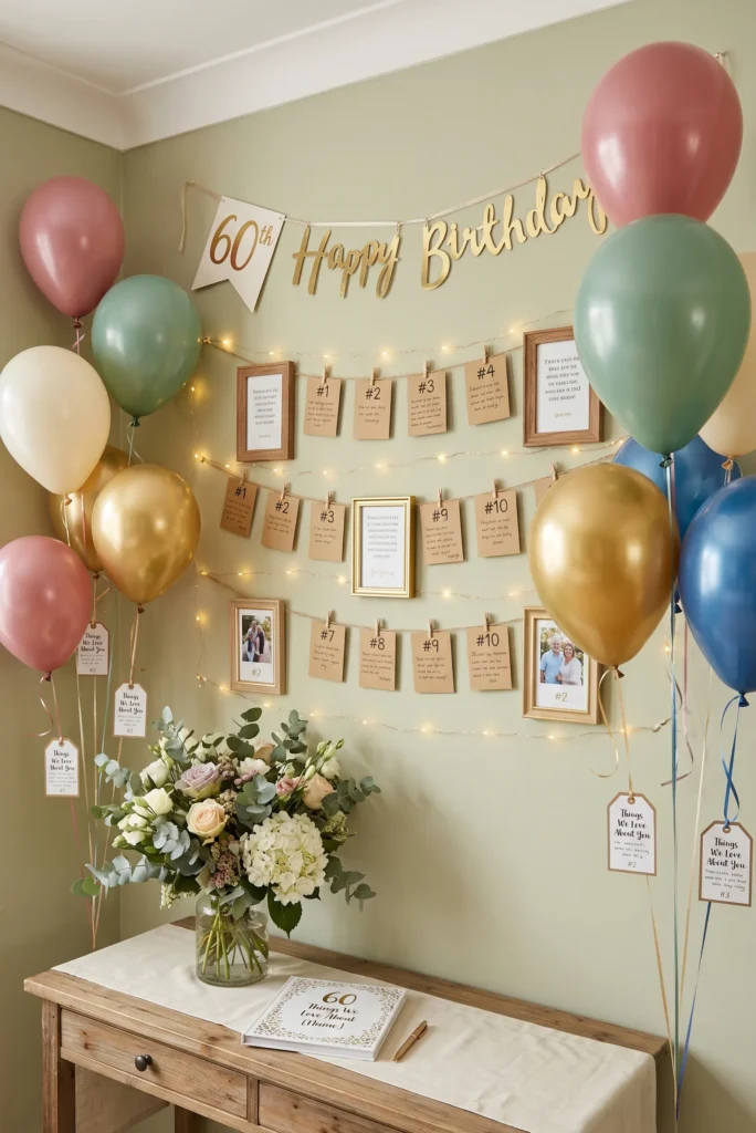 60 Things We Love About You" Celebration