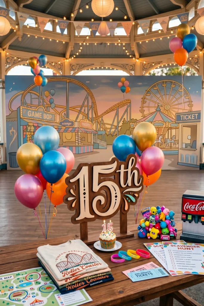 Amusement Park or Adventure Day Party