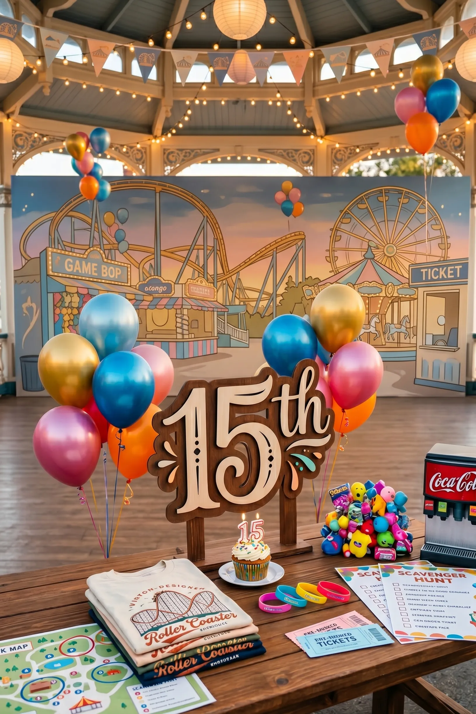 Amusement Park or Adventure Day Party