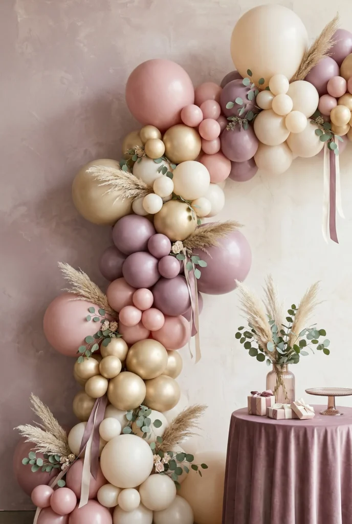 Balloon Garland Backdrop
