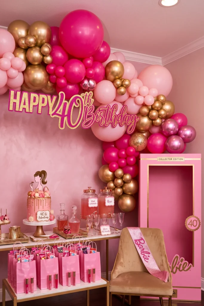 Barbie Inspired Glam Theme Party