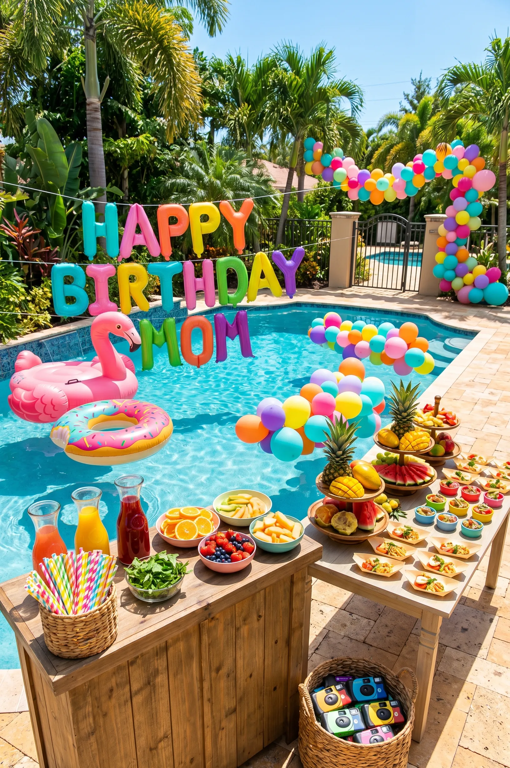 Beach or Poolside Relaxation Party