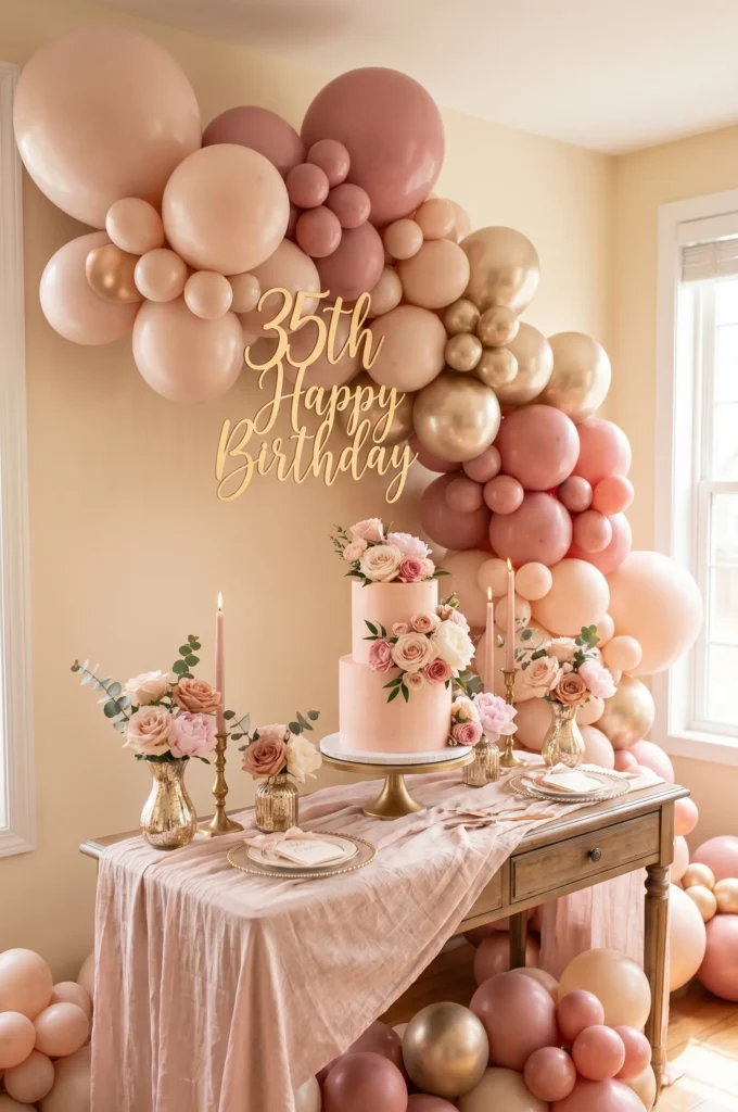 Blush Pink Romantic Decor Party