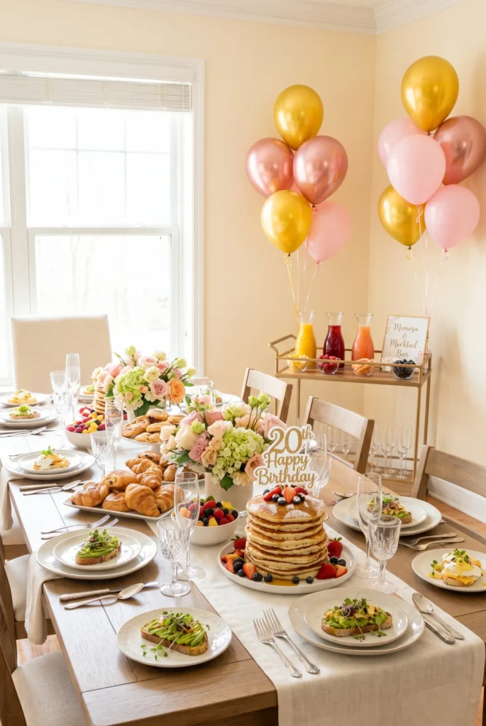 Brunch Party with Chic Table Styling