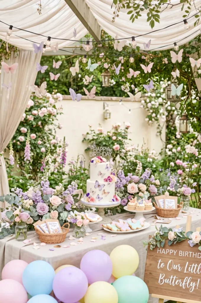 Butterfly Garden Theme Party