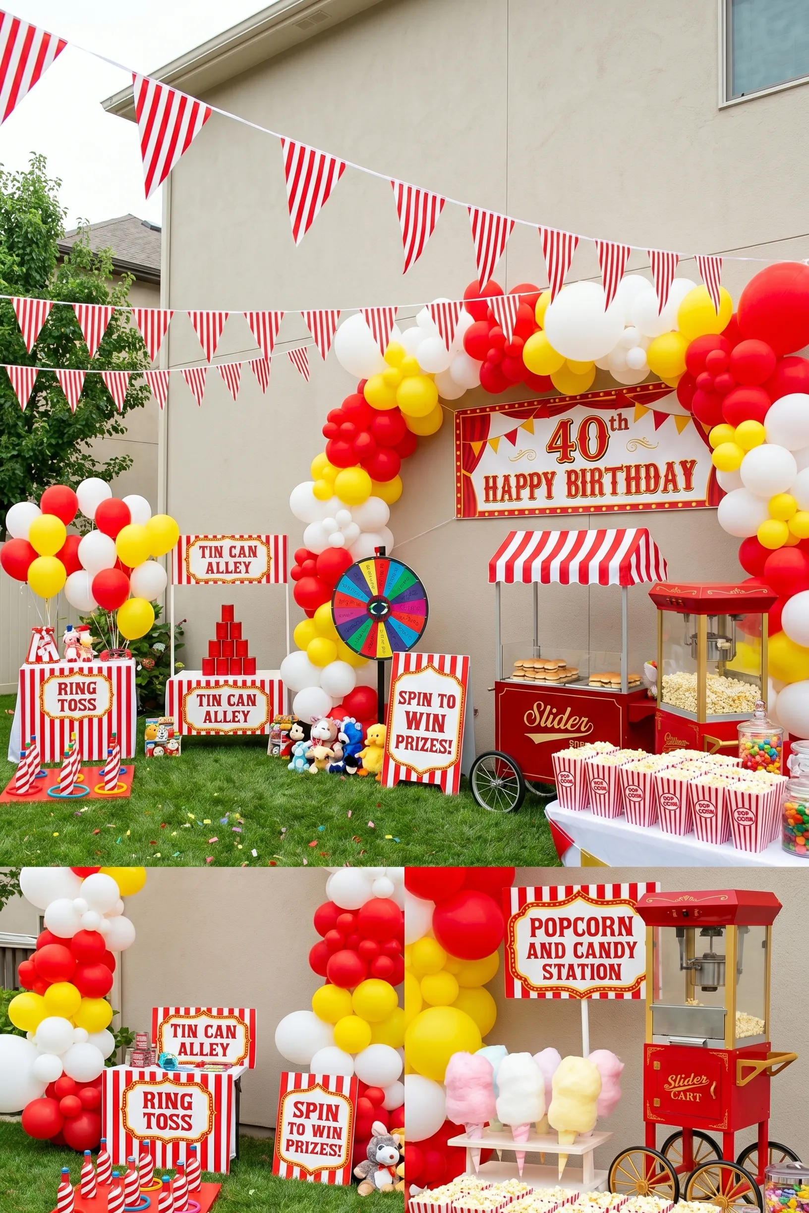 Carnival or Funfair Themed Celebration