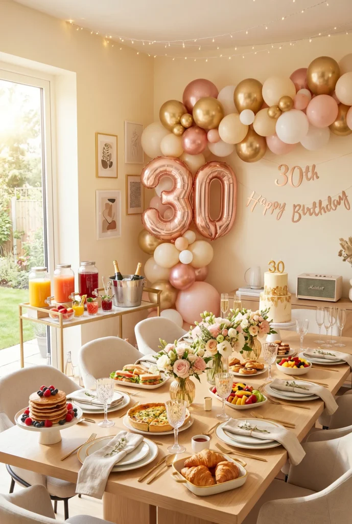 Champagne Brunch Celebration with Friends