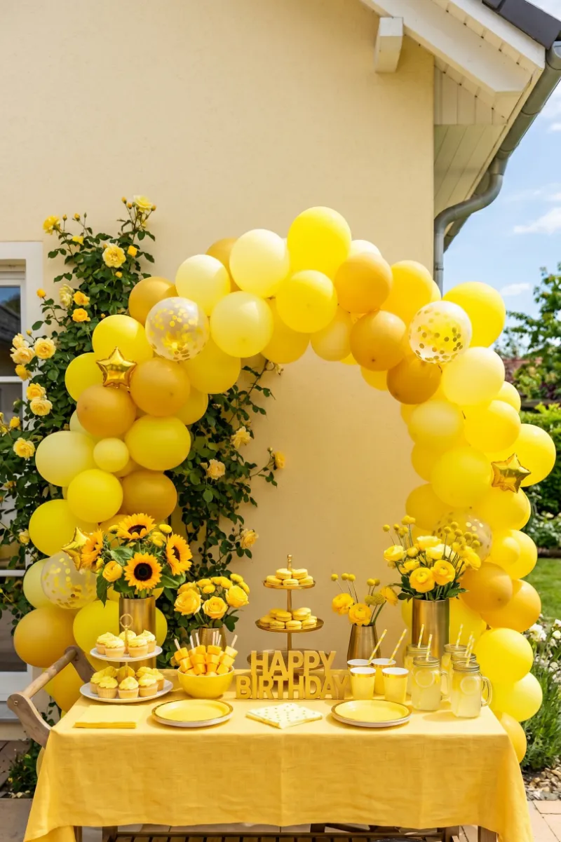 Color Themed Party (All Pink, All Yellow, etc.)