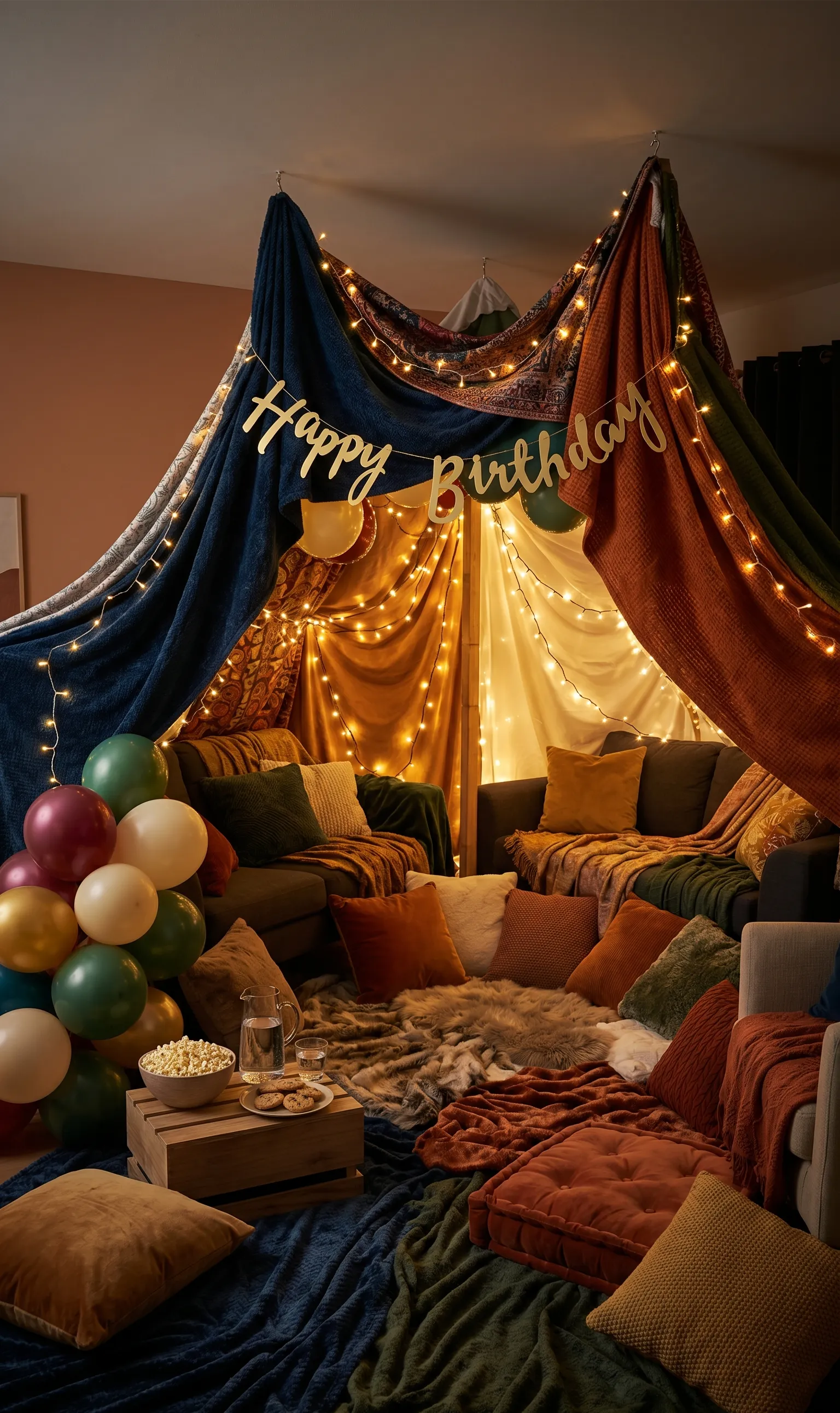 Cozy Blanket Fort Party