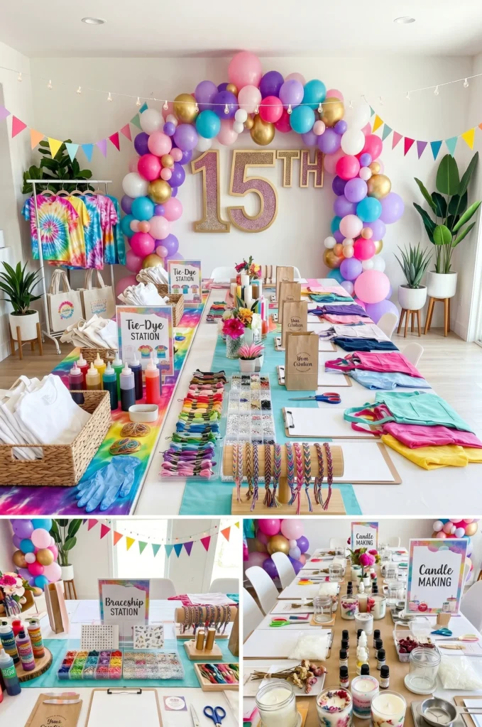 DIY Craft and Creative Workshop Party