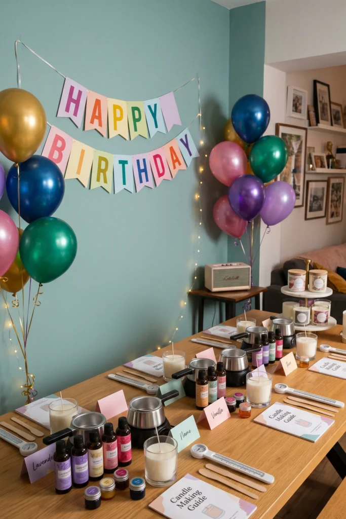 DIY Craft or Creative Workshop Party