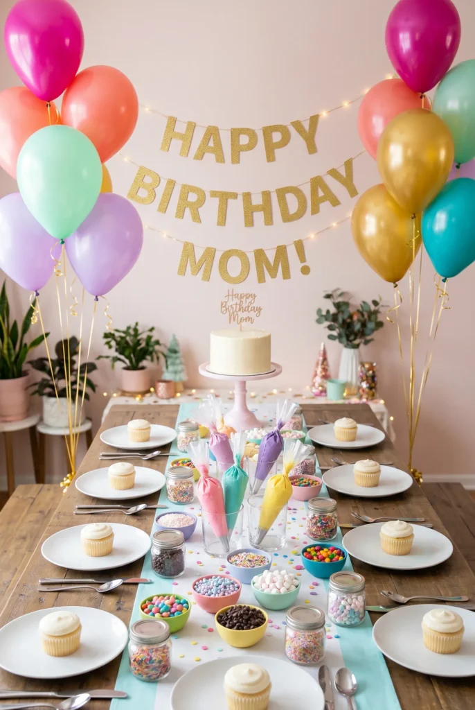  DIY Dessert or Cake Decorating Party