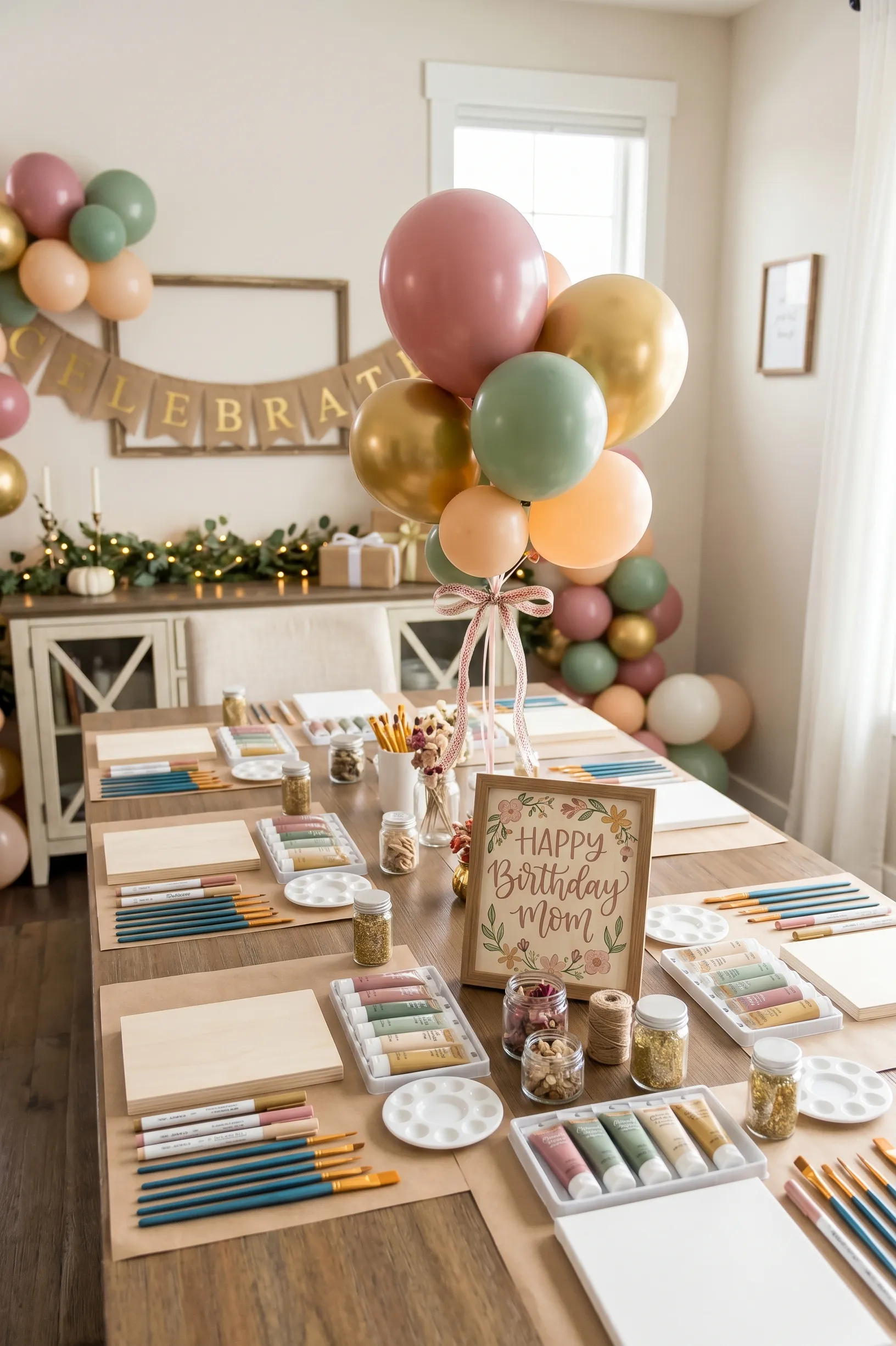 DIY Home Decor Craft Party with Family