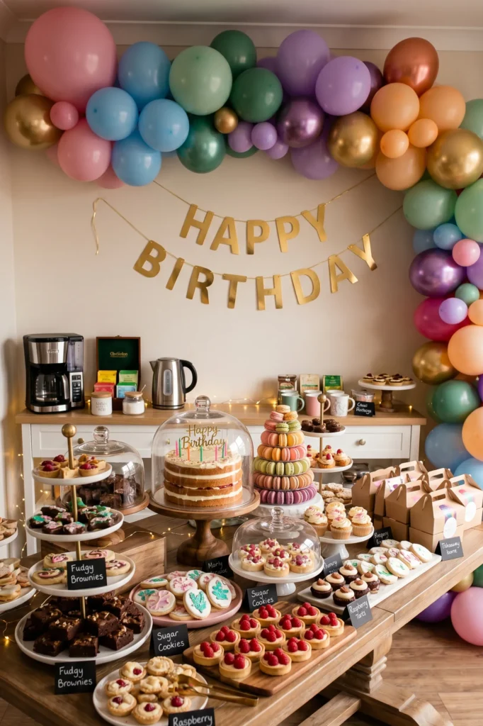 Dessert Bar Party with DIY Treats