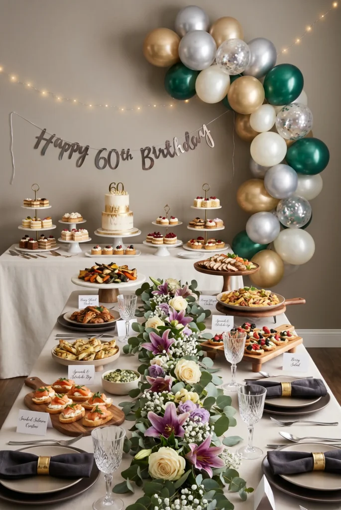 Elegant Buffet Dinner Party