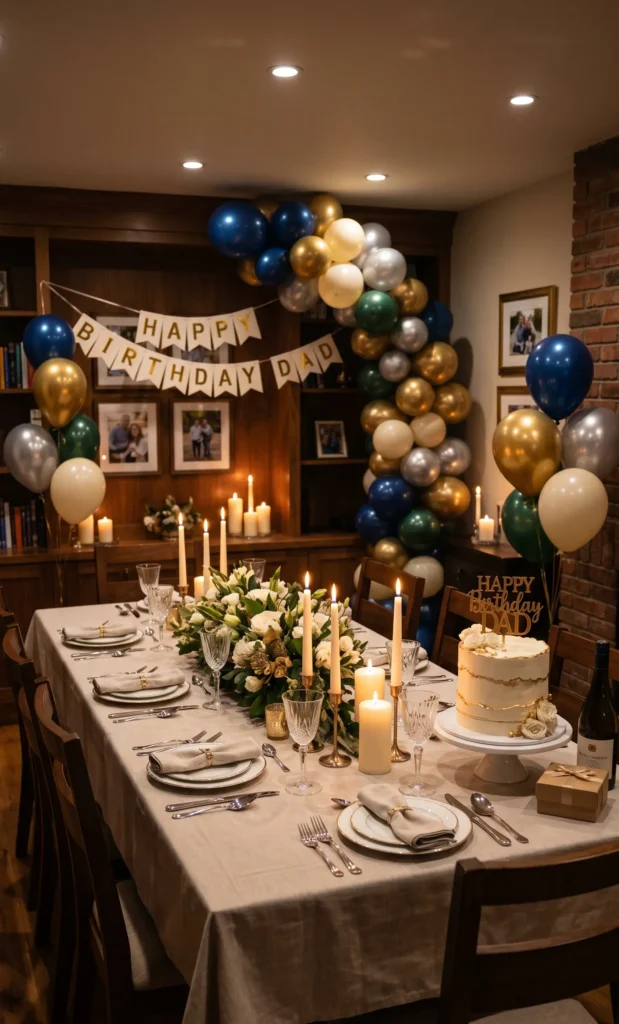 Elegant Dinner with Family and Close Friends