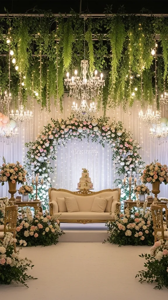 Enchanted Garden Fairytale Birthday Setup