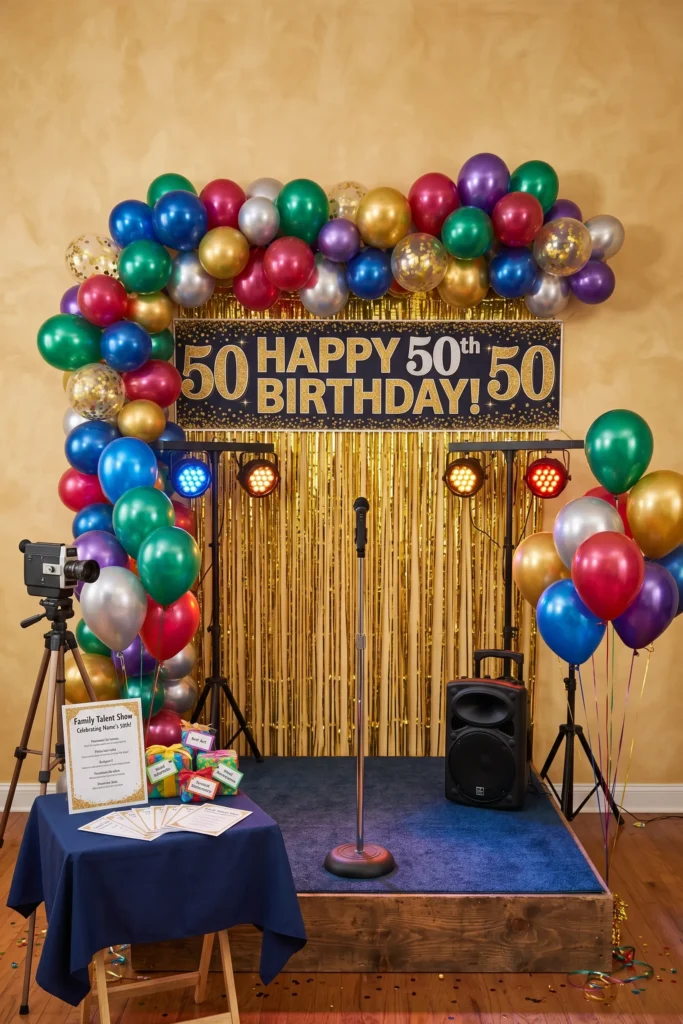 Family Talent Show Celebration