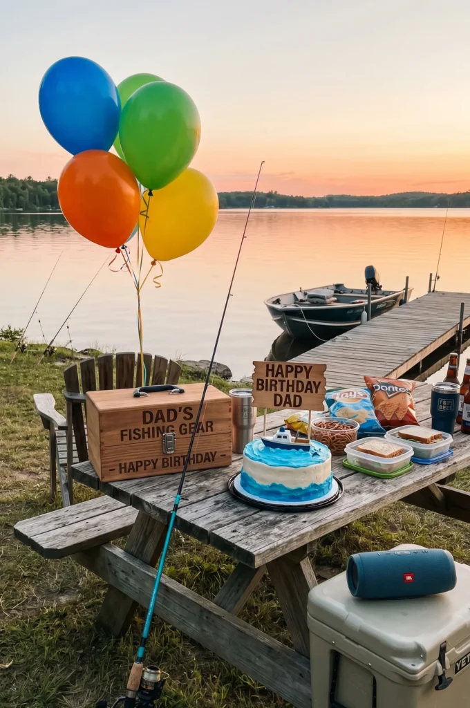Fishing Trip Birthday Celebration