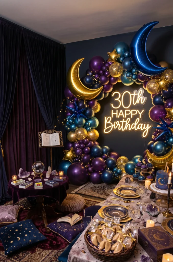 Fortune Teller and Tarot Night Theme Party