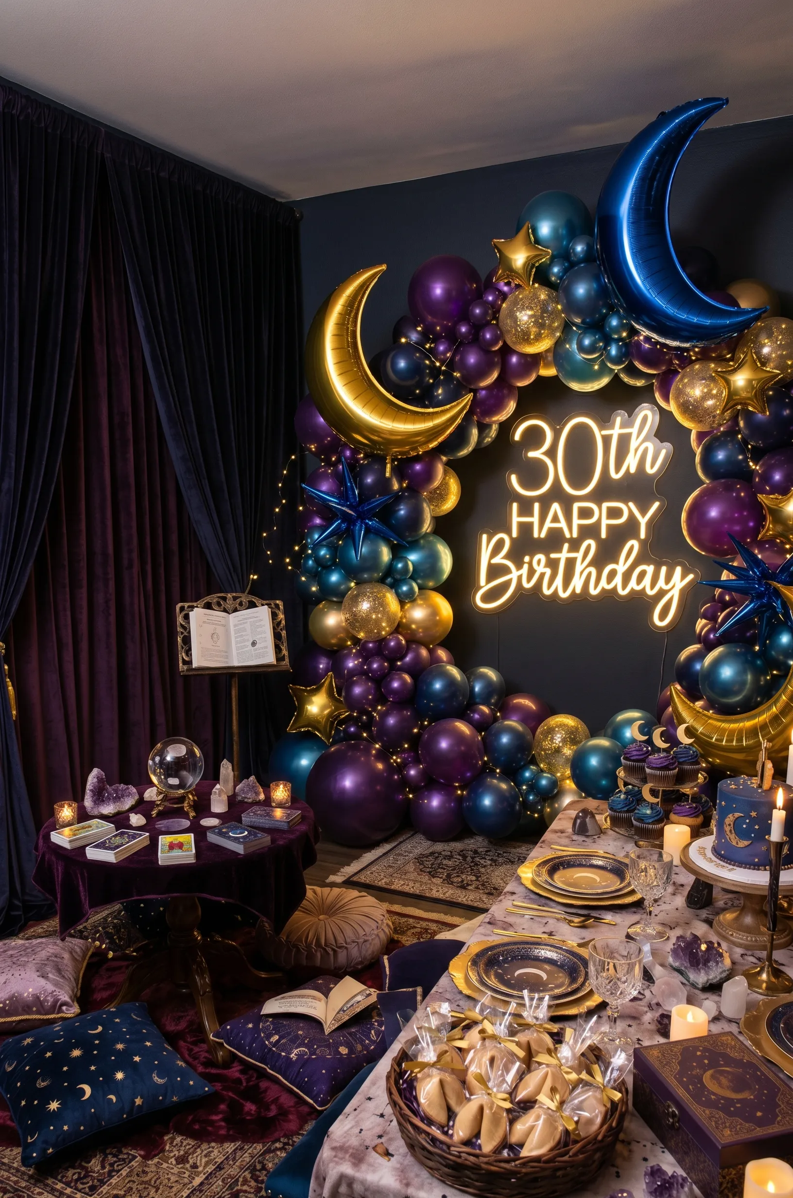 Fortune Teller and Tarot Night Theme Party