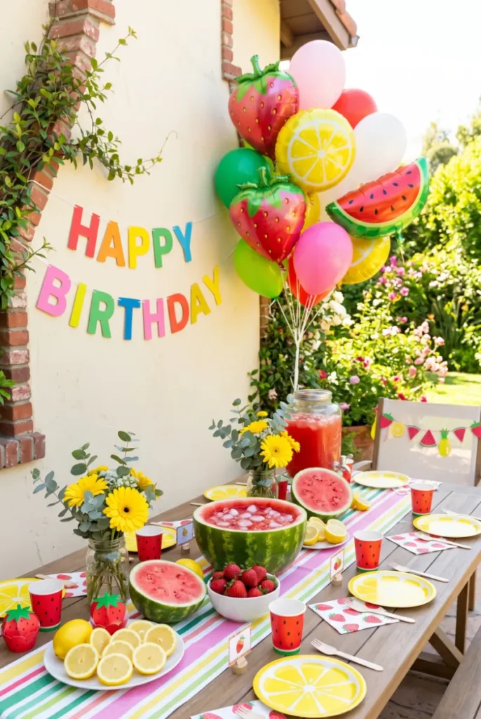 Fruit Themed Party (Strawberry, Lemon, Watermelon)