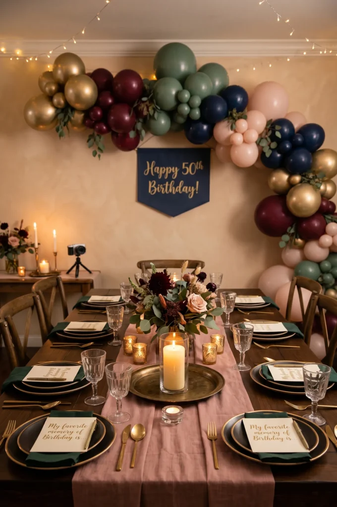 Intimate Dinner with Storytelling Moment